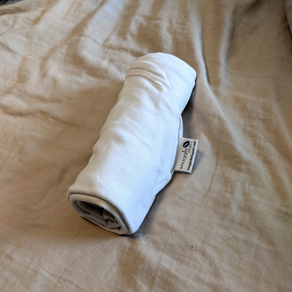 Snuggle me organic cover - white
